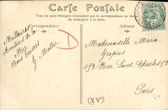 CPA Arromanches Les Bains Effet de Ressac Dans la Baie Par Une Grande Maree