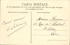 POSTAL Arromanches de la VENDIMIA los pequenos ninos del asimiento