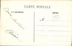 La POSTAL Arromanches de la VENDIMIA el pequeno asimiento tiene L hora del bano