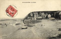 POSTAL Arromanches de la VENDIMIA el asimiento