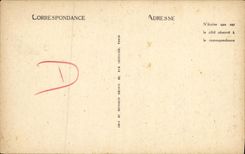 POSTAL Arromanches L iglesia de la VENDIMIA