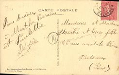 CPA Arromanches les Bains Le Calvaire