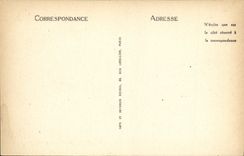 POSTAL Arromanches de la VENDIMIA les Bains un efecto del Undertow en bahia por una marea de resorte