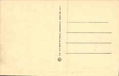 La POSTAL Arromanches de la VENDIMIA les Bains juega a ninos de D en la playa