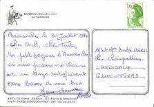 CPM Bayeux La Cathedrale