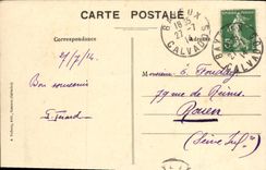 El Apse de Bayeux de la POSTAL de la VENDIMIA de la catedral la prision y el L ayuntamiento ve tomado de L dios del hotel