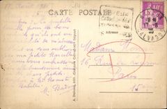 POSTAL Bayeux de la VENDIMIA la D vista catedral junto