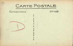 POSTAL Bayeux de la VENDIMIA la catedral vista de los cuartos del cuerpo del bulevar