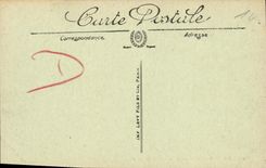 Pieza meridional de Bayeux de la POSTAL de la VENDIMIA de la catedral