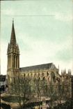 VINTAGE POSTCARD Caen Church St Pierre