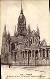 POSTAL Bayeux de la VENDIMIA el estribillo y el L Apse de la catedral