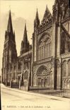 CPA Bayeux Cote sud de La Cathedrale