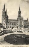 CPA Bayeux La Cathedrale Prise de L ancien Eveche