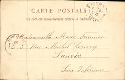 POSTAL Bayeux de la VENDIMIA las flechas de la catedral