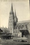 CPA Bayeux La Cathedrale Vue Prise de L Eveche