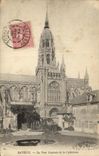 POSTAL Bayeux de la VENDIMIA la catedral la torre central