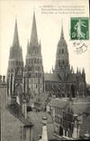 POSTAL Bayeux de la VENDIMIA los viajes de la catedral de L occidentales