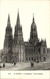 CPA Bayeux La Cathedrale Vue d ensemble