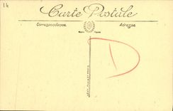 POSTAL Bayeux de la VENDIMIA las arcadas de la catedral del cubo que vuelve a L Eqiue romano