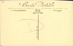 POSTAL Bayeux de la VENDIMIA las rejillas de la catedral del estribillo