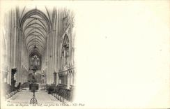 CPA Bayeux La Cathedrale La nef vue prise Du Choeur