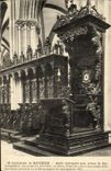 CPA Bayeux Stalle Episcopale aux Armes de Mgr Lemonnier