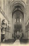 CPA Bayeux La Cathedrale La nef et le choeur