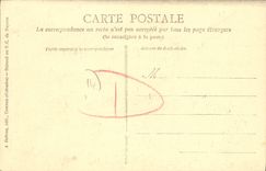 POSTAL Bayeux de la VENDIMIA en casquillos del traje del folklore de Normandia