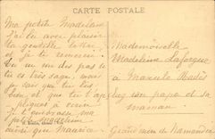 Casquillos del traje del folklore de Bayeux Ancienne Normandia de la POSTAL de la VENDIMIA