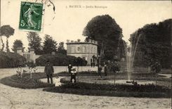 CPA Bayeux Jardin Botanique