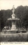 CPA Bayeux Fontaine Place du Chateau