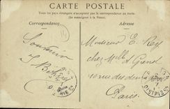 Calle del rio D Aure de la calle de Bayeux de la POSTAL de la VENDIMIA de Nesmond