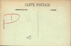 POSTAL Bayeux de la VENDIMIA la calle Martin Saint