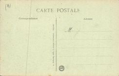 Calle de Bayeux de la POSTAL de la VENDIMIA de la cocina y de la recepcion