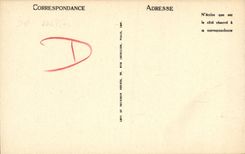 La POSTAL Bayeux Tapisserie de la VENDIMIA de la reina Matilde que presentan a Harold tiene que tomar el mar