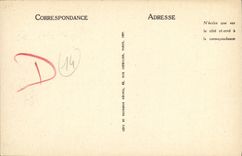 POSTAL Bayeux Tapisserie de la VENDIMIA de la reina Matilde que S avanza hacia la orilla