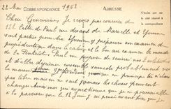 POSTAL Bayeux Tapisserie de la VENDIMIA de la reina Matilde es crecimiento al lado de los vientos