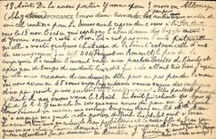 La POSTAL Bayeux Tapisserie de la VENDIMIA de la reina Matilde una lleva las armas a las naves de los barcos