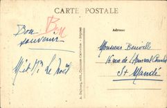 CPA Bayeux Vieille Maison Rue St Martin 