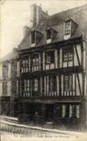 CPA Bayeux Vieille Maison Rue Bienvenue