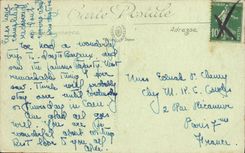 Calle vieja de la recepcion de la casa de Bayeux de la POSTAL de la VENDIMIA