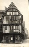 CPA Bayeux Vieille Maison Rue Saint Martin