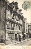 CPA Bayeux Vieille Maison de la Rue Bienvenue Coiffeur