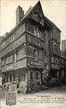 CPA Bayeux Maison de la Rue Saint Martin Lion