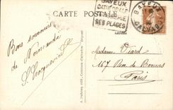 CPA Bayeux Vieille Maison Rue Saint Martin