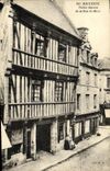 CPA Bayeux Vieille Maison Rue Saint Malo