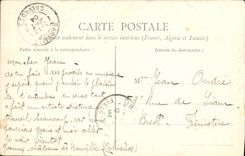 Casa vieja vieja de Bayeux de la POSTAL de la VENDIMIA