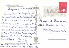 POSTAL MODERNA Bayeux la catedral de Notre Dame