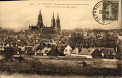 La opinion de Bayeux de la POSTAL de la VENDIMIA tomada de la carrera tiene Sable