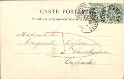 CPA Bayeux Vue Generale Prise de L Hotel Dieu